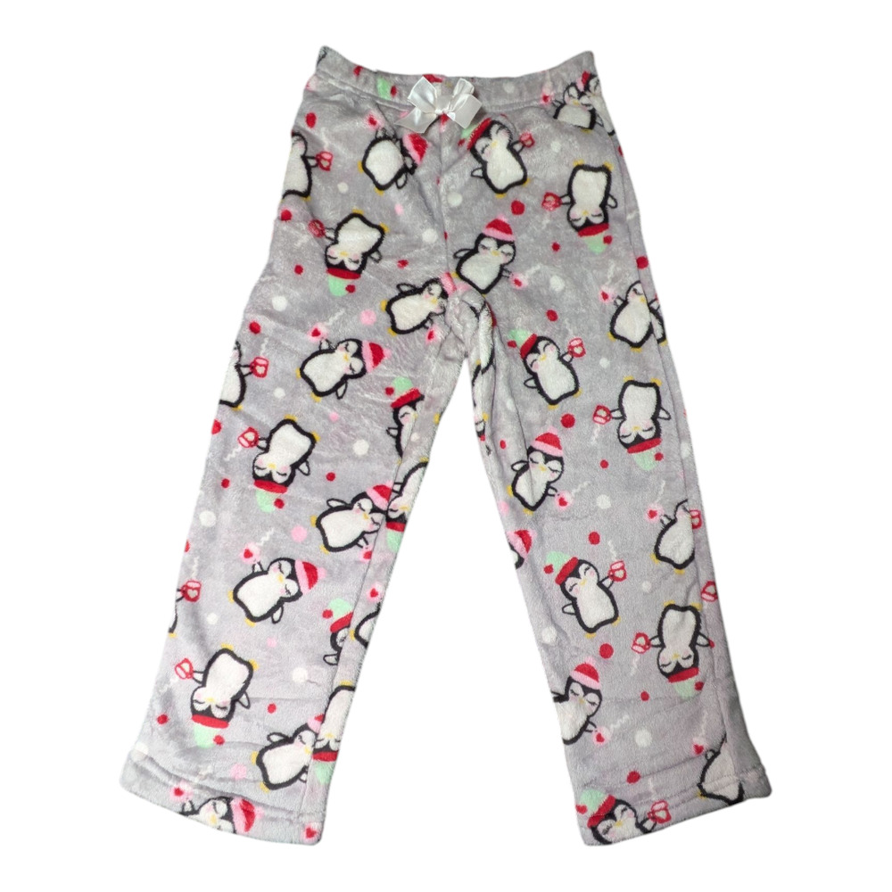 Wonder Nation - Fuzzy Penguin Lounge Pants - Girls - Size 6-6X - Like new